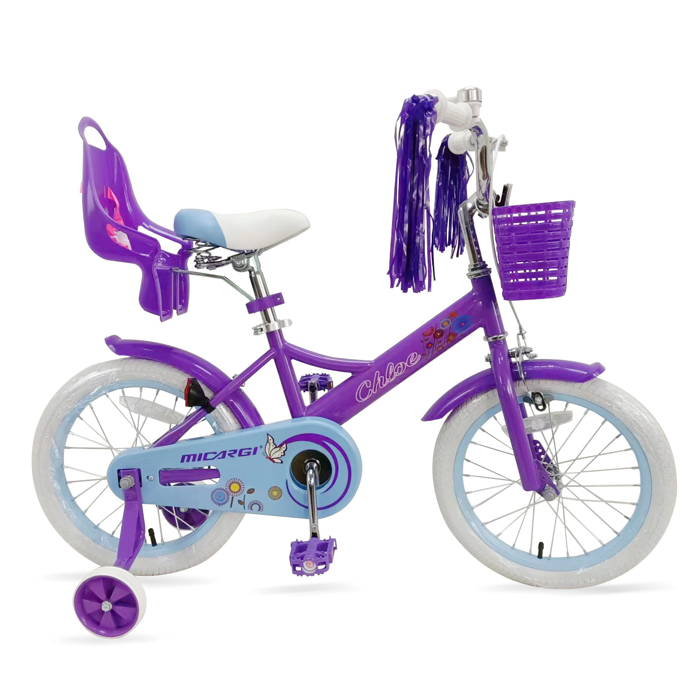 Tracer Bikes | Micargi Chloe 12" Kids Bike, BMX Frame, Coaster Brake & Front Caliper Brake |  Chico USA, Inc. 