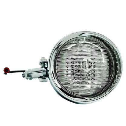 Tracer Bikes | Micargi Classical Chrome Vintage LED Bike Headlight, 12V-48V |  Chico USA, Inc. 