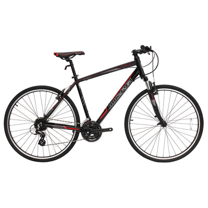 Tracer Bikes | Micargi Cross 5.0 700c Hybrid Road Bike, 24-Speed, Aluminum Frame |  Chico USA, Inc. 