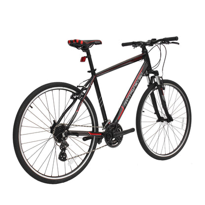 Tracer Bikes | Micargi Cross 5.0 700c Hybrid Road Bike, 24-Speed, Aluminum Frame |  Chico USA, Inc. 