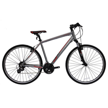 Tracer Bikes | Micargi Cross 5.0 700c Hybrid Road Bike, 24-Speed, Aluminum Frame |  Chico USA, Inc. 