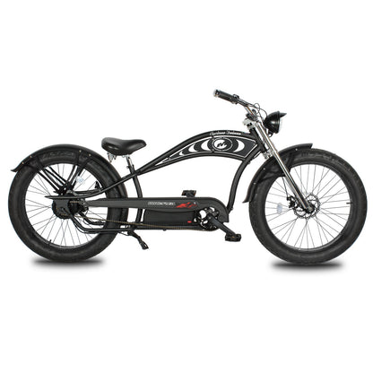 Tracer Bikes | Micargi Cyclone 26" 48V 500W Electric Fat Tire Beach Cruiser Bike |  Chico USA, Inc. 