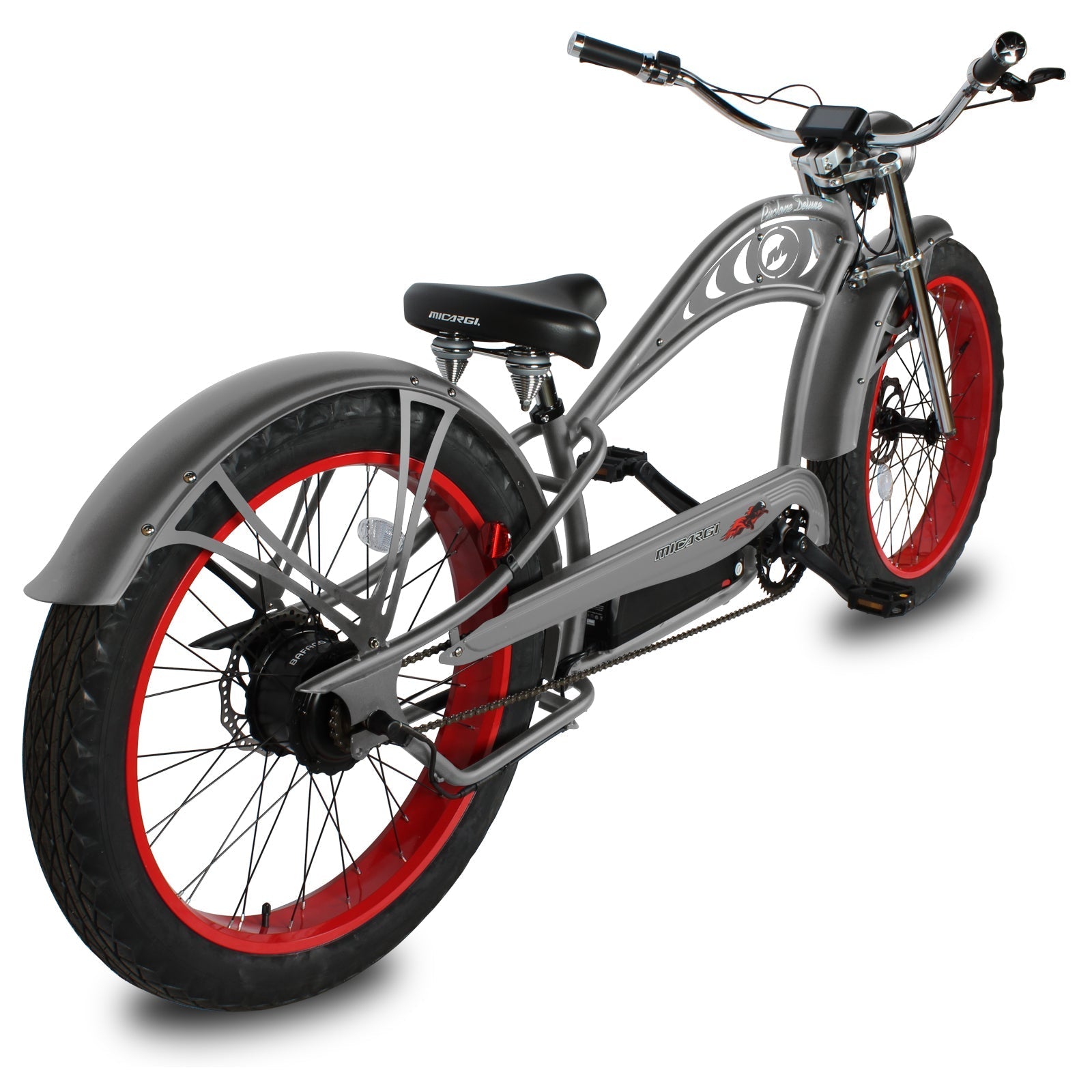 Tracer Bikes | Micargi Cyclone 26" 48V 500W Electric Fat Tire Beach Cruiser Bike |  Chico USA, Inc. 