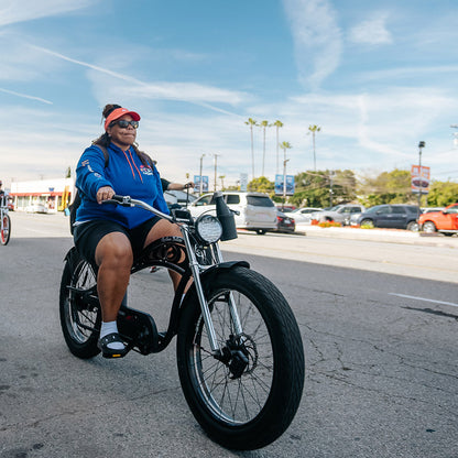 Tracer Bikes | Micargi Cyclone 26" 48V 500W Electric Fat Tire Beach Cruiser Bike |  Chico USA, Inc. 