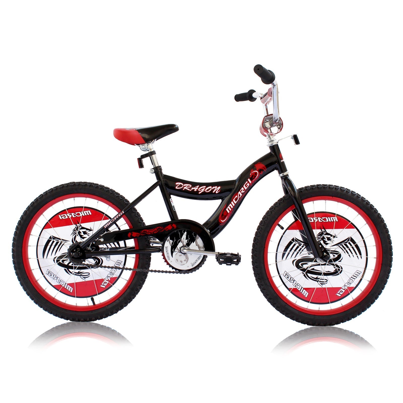 Tracer Bikes | Micargi Dragon 20" Kids Bike, Single Speed, BMX Style, Hi-Ten Steel Frame |  Chico USA, Inc. 