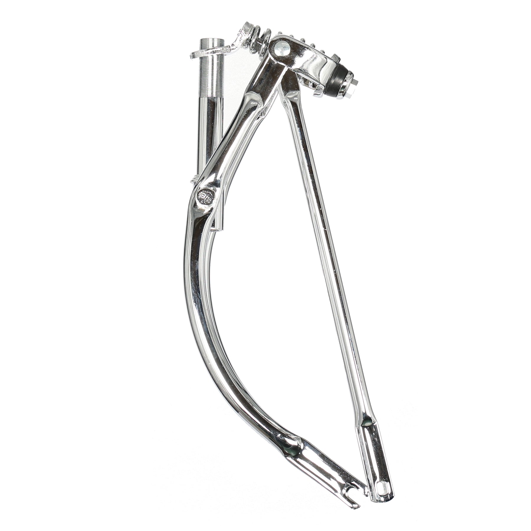 Tracer Bikes | Micargi FK-SP20141102B 20" Lowrider Classic Spring Fork, Medium Bend, Steel, Chrome |  Chico USA, Inc. 