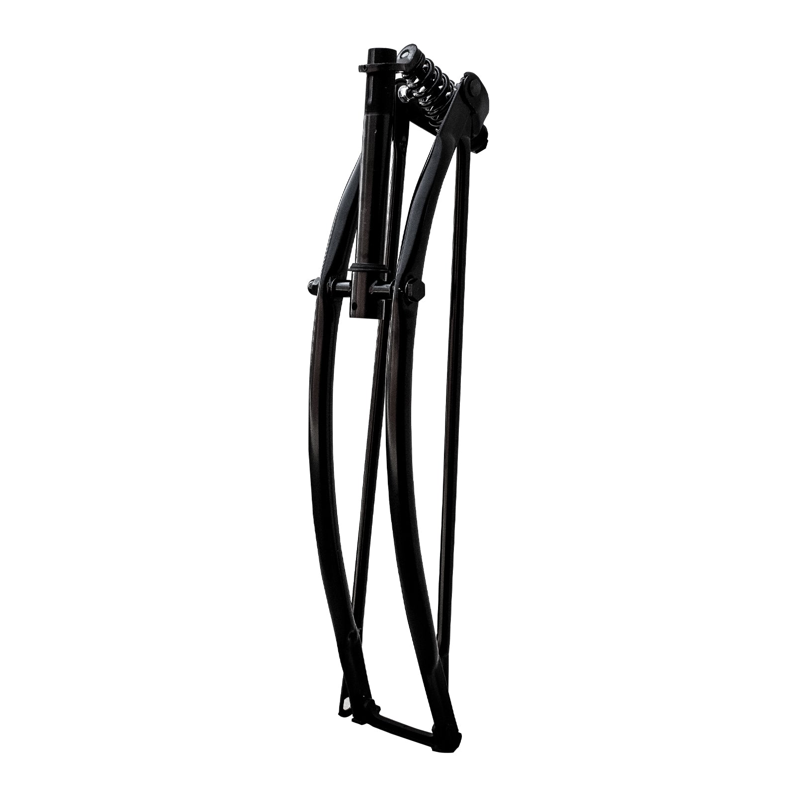 Tracer Bikes | Micargi FK-SP26161102 26" Lowrider Classic Spring Fork, Regular Bend, Steel, Chrome/Black |  Chico USA, Inc. 