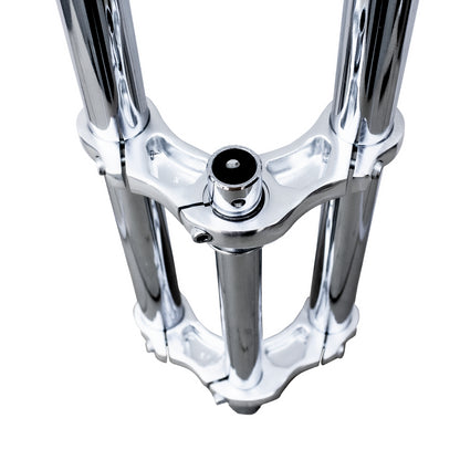 Tracer Bikes | Micargi FK-TP62218135D8 26" Chopper Bike Triple Tree Aluminum Crown Disc Brake Fork |  Chico USA, Inc. 