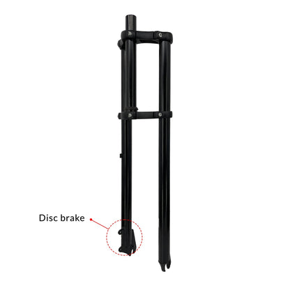 Tracer Bikes | Micargi FK-TP62218135D8 26" Chopper Bike Triple Tree Aluminum Crown Disc Brake Fork |  Chico USA, Inc. 