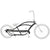 Tracer Bikes | Micargi FM-BRONCO-3.0 Bronco 3.0 Stretch Cruiser Steel Frame for 26" Beach Cruiser Bike |  Chico USA, Inc. 