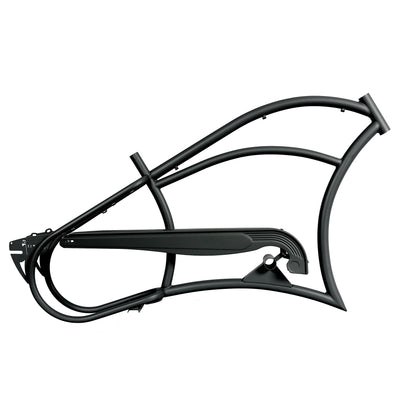 Tracer Bikes | Micargi Harman 3D 26" Stretch Cruiser Steel Bike Frame with Disc Brake and Internal 3-Speed |  Chico USA, Inc. 