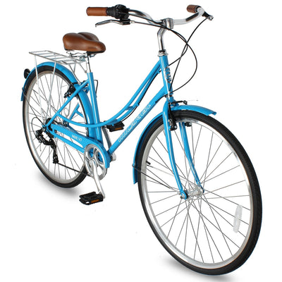 Tracer Bikes | Micargi MIXE V7 700C Women's 7-Speed City Bike with Sleek Design and V-Brakes |  Chico USA, Inc. 