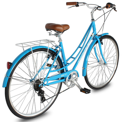 Tracer Bikes | Micargi MIXE V7 700C Women's 7-Speed City Bike with Sleek Design and V-Brakes |  Chico USA, Inc. 