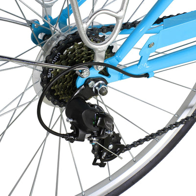 Tracer Bikes | Micargi MIXE V7 700C Women's 7-Speed City Bike with Sleek Design and V-Brakes |  Chico USA, Inc. 