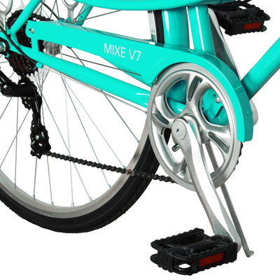 Tracer Bikes | Micargi MIXE V7 700C Women's 7-Speed City Bike with Sleek Design and V-Brakes |  Chico USA, Inc. 