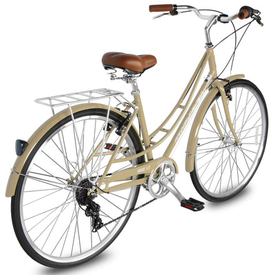 Tracer Bikes | Micargi MIXE V7 700C Women's 7-Speed City Bike with Sleek Design and V-Brakes |  Chico USA, Inc. 
