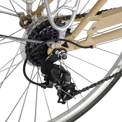 Tracer Bikes | Micargi MIXE V7 700C Women's 7-Speed City Bike with Sleek Design and V-Brakes |  Chico USA, Inc. 