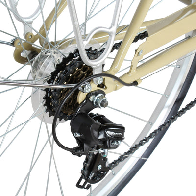 Micargi MIXE V7 700C Women's 7-Speed City Bike with Sleek Design and V-Brakes - Chico USA, Inc.