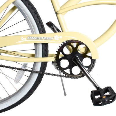 Tracer Bikes | Micargi Pantera 26 Inch Women's Beach Cruiser Bike, 1 Speed/7 Speed, Multiple Colors |  Chico USA, Inc. 
