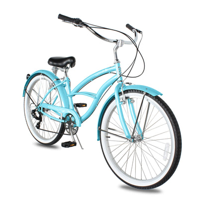 Tracer Bikes | Micargi Pantera 26 Inch Women's Beach Cruiser Bike, 1 Speed/7 Speed, Multiple Colors |  Chico USA, Inc. 
