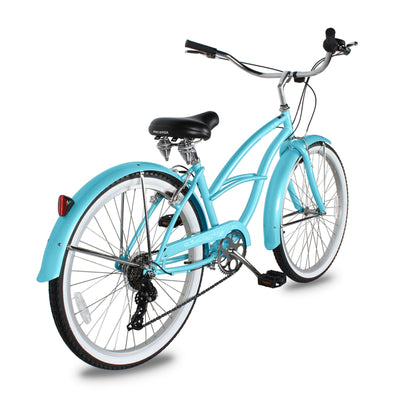 Tracer Bikes | Micargi Pantera 26 Inch Women's Beach Cruiser Bike, 1 Speed/7 Speed, Multiple Colors |  Chico USA, Inc. 