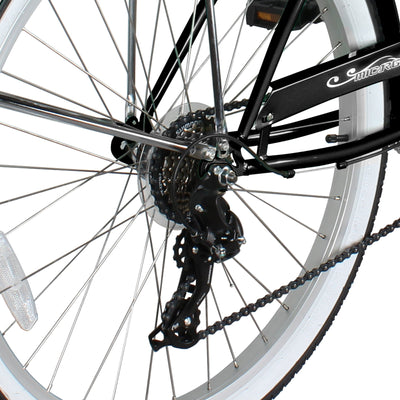 Tracer Bikes | Micargi Pantera 26 Inch Women's Beach Cruiser Bike, 1 Speed/7 Speed, Multiple Colors |  Chico USA, Inc. 