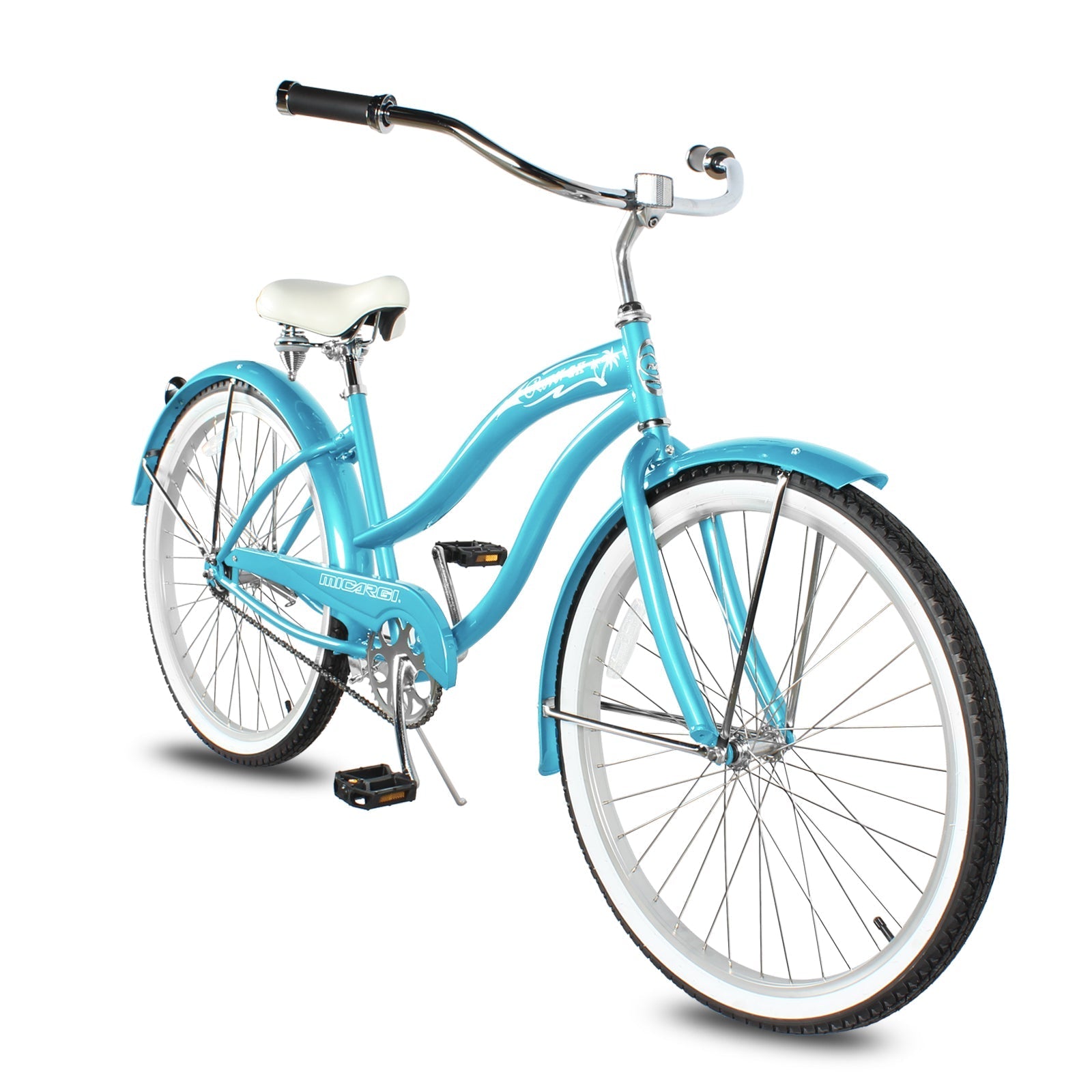 Tracer Bikes | Micargi Rover GX Women's Beach Cruiser Bike, Single-Speed Hybrid for Adults |  Chico USA, Inc. 