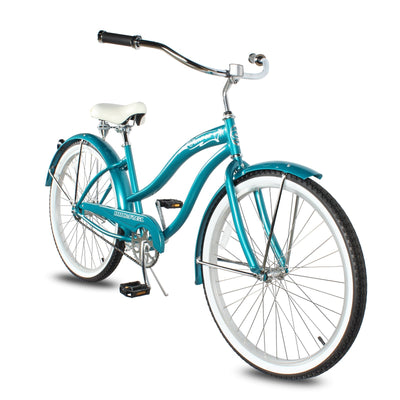 Tracer Bikes | Micargi Rover GX Women's Beach Cruiser Bike, Single-Speed Hybrid for Adults |  Chico USA, Inc. 