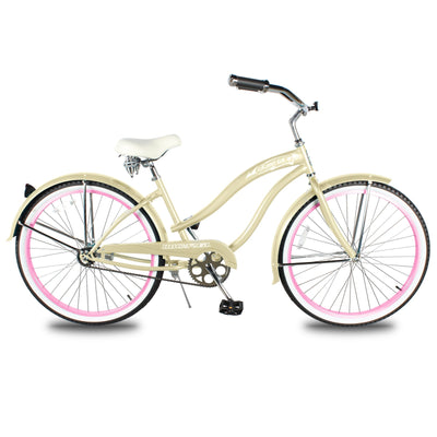 Tracer Bikes | Micargi Rover GX Women's Beach Cruiser Bike, Single-Speed Hybrid for Adults |  Chico USA, Inc. 
