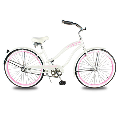 Tracer Bikes | Micargi Rover GX Women's Beach Cruiser Bike, Single-Speed Hybrid for Adults |  Chico USA, Inc. 