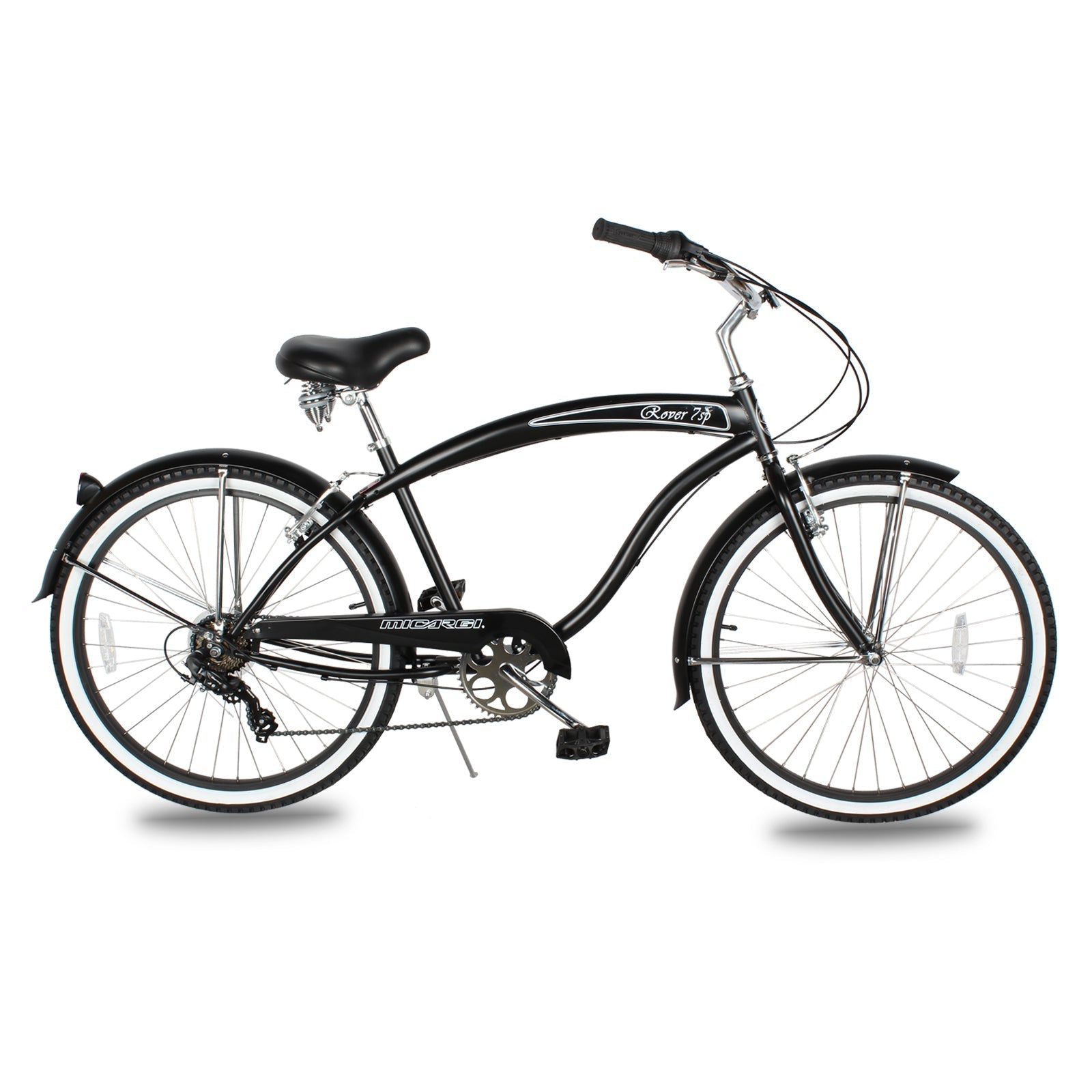 Tracer Bikes | Micargi Rover Lightweight Beach Cruiser Bike for Men - Single-Speed Hybrid for Adults |  Chico USA, Inc. 