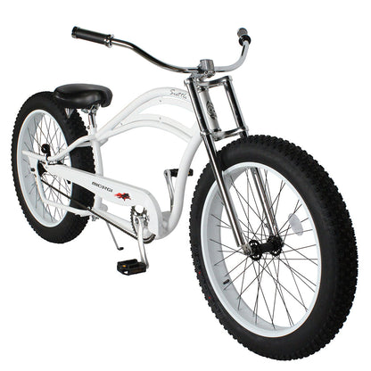 Tracer Bikes | Micargi Seattle 26" Beach Chopper Cruiser Bike with Shimano 7-Speed and Disc Brakes |  Chico USA, Inc. 