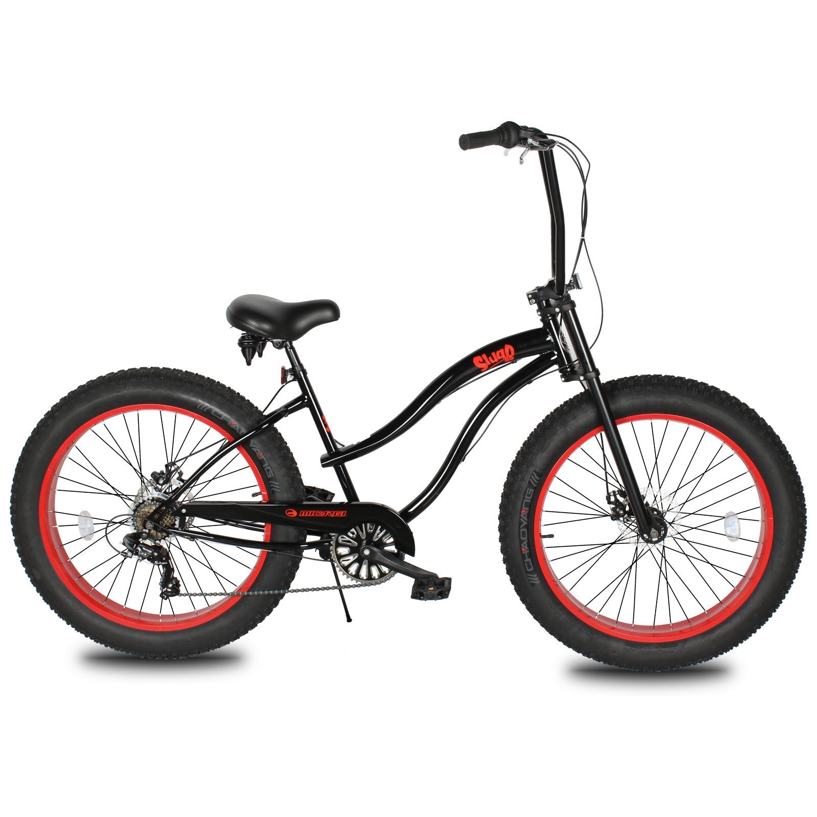 Tracer Bikes | Micargi Slugo Female Beach Cruiser Bike with Shimano 7-Speed Disc Brake |  Chico USA, Inc. 