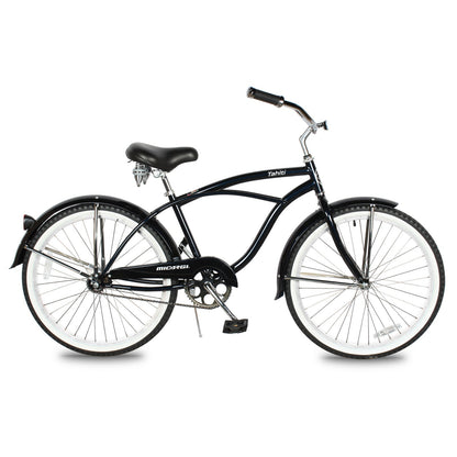 Tracer Bikes | Micargi Tahiti Single Speed 26 Inch Men's Beach Cruiser Bike |  Chico USA, Inc. 