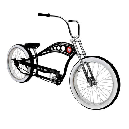 Tracer Bikes | Tracer Arcadia GT 26" Chopper Cruiser Bike 1 Speed, Hi-ten Steel Frame |  Chico USA, Inc. 