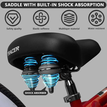 Tracer Bikes | Tracer Arcadia GT 26" Chopper Cruiser Bike 1 Speed, Hi-ten Steel Frame |  Chico USA, Inc. 