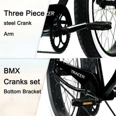Tracer Bikes | Tracer AVALON 26" Beach Cruiser Bike, Hi-ten Steel Frame, Single Speed |  Chico USA, Inc. 