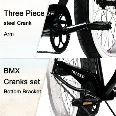 Tracer Bikes | Tracer AVALON 26" Beach Cruiser Bike, Hi-ten Steel Frame, Single Speed |  Chico USA, Inc. 