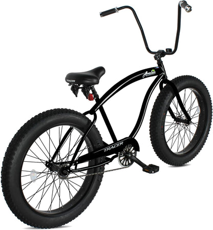 Tracer Bikes | Tracer Avalon Beach Cruiser Bike for Adults, 26 Inch Wheels, 4.0 Fat Tire, Single Speed |  Chico USA, Inc. 