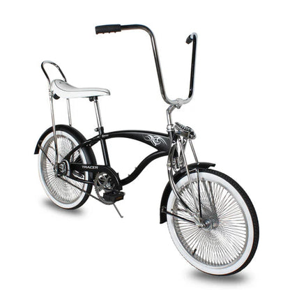 Tracer Bikes | Tracer Hyena Classic Beach Lowrider Bike with 20" Wheels and Banana Seat, Single Speed |  Chico USA, Inc. 