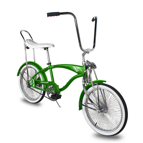 Tracer Bikes | Tracer Hyena Classic Beach Lowrider Bike with 20" Wheels and Banana Seat, Single Speed |  Chico USA, Inc. 