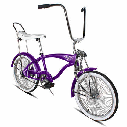 Tracer Bikes | Tracer Hyena Classic Beach Lowrider Bike with 20" Wheels and Banana Seat, Single Speed |  Chico USA, Inc. 