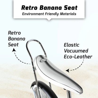 Tracer Bikes | Tracer Hyena Classic Beach Lowrider Bike with 20" Wheels and Banana Seat, Single Speed |  Chico USA, Inc. 