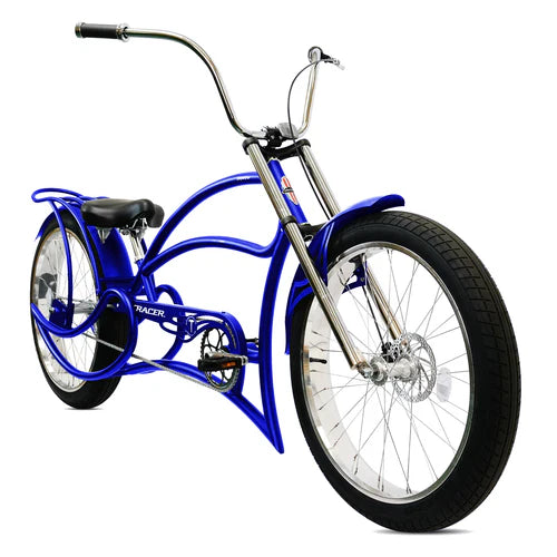 Tracer Bikes | Tracer Leopard GT Chopper Stretch Cruiser Bike with 3-Speed Rear Hubs |  Chico USA, Inc. 