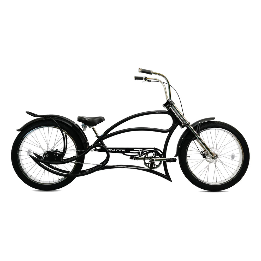 Tracer Bikes | Tracer Leopard GT Chopper Stretch Cruiser Bike with 3-Speed Rear Hubs |  Chico USA, Inc. 