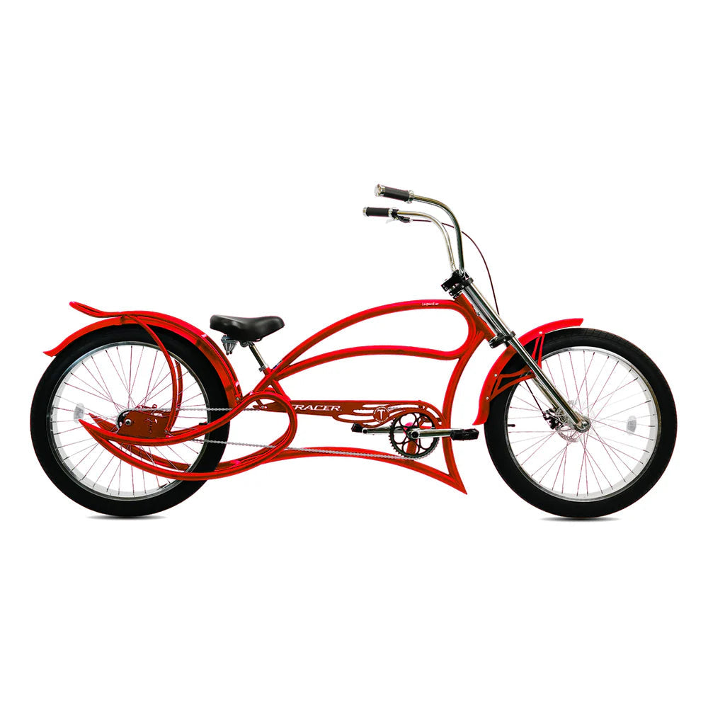 Tracer Bikes | Tracer Leopard GT Chopper Stretch Cruiser Bike with 3-Speed Rear Hubs |  Chico USA, Inc. 