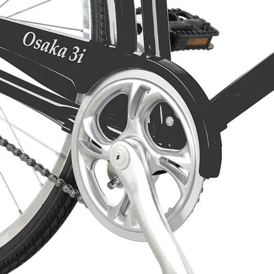 Tracer Bikes | Tracer Osaka 700C Internal 3-Speed Hybrid City Bike for Men with Back Rack |  Chico USA, Inc. 