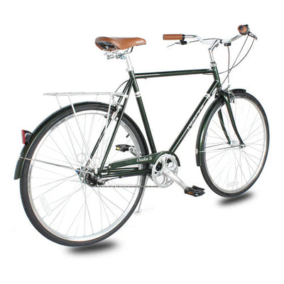 Tracer Bikes | Tracer Osaka 700C Internal 3-Speed Hybrid City Bike for Men with Back Rack |  Chico USA, Inc. 