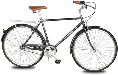 Tracer Bikes | Tracer Osaka 700C Internal 3-Speed Hybrid City Bike for Men with Back Rack |  Chico USA, Inc. 