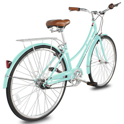Tracer Bikes | Tracer Osaka 700C Internal 3-Speed Hybrid City Bike for Women with Back Rack |  Chico USA, Inc. 